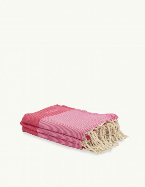 Toalla de playa Zante 2x1m. — Color: Coral | Rosa
