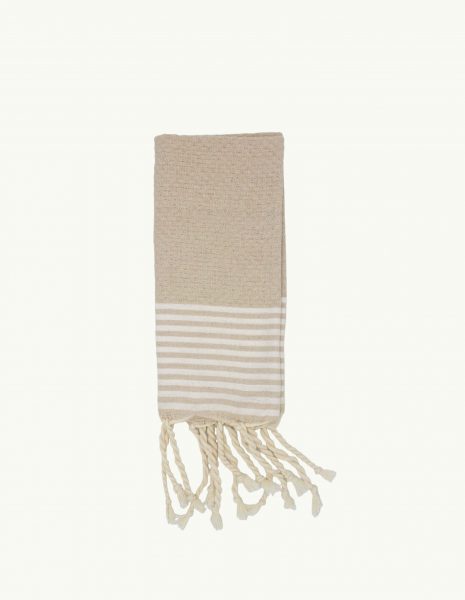 Toalla baño Zante 50x50cm. — Color: Beige claro