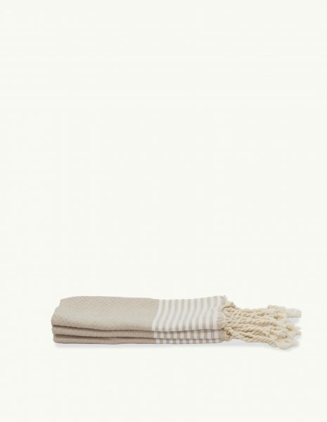 Toalla baño Zante 50x50cm. — Color: Beige claro