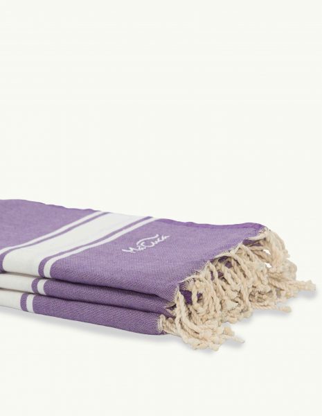 Toalla de playa Corfu 2x1m. — Color: Violeta