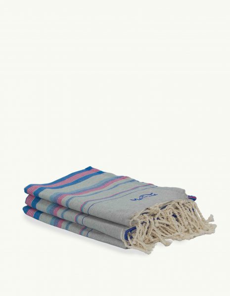 Toalla de playa Fadhila 2x1m. — Color: Gris