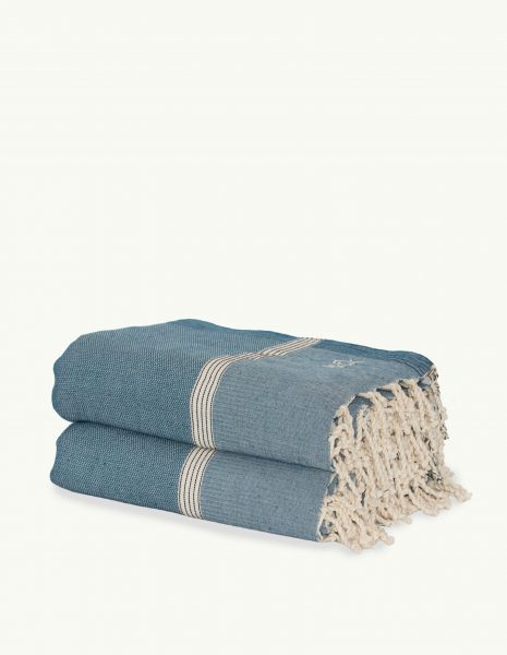 Cubrecama Natte 3x2,40m. — Color: Azul petroleo