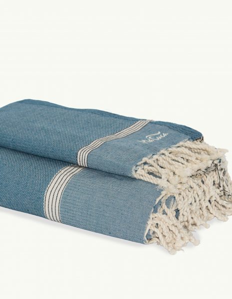Cubrecama Natte 3x2,40m. — Color: Azul petroleo