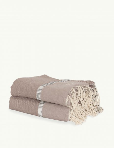 Cubrecama Natte 3x2,40m. — Color: Taupe
