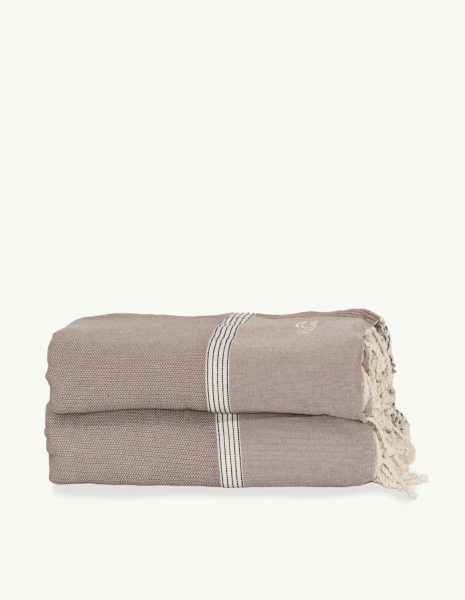 Cubrecama Natte 3x2,40m. — Color: Taupe