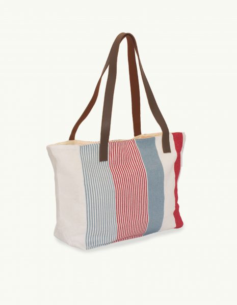 Bolso asa cuero Medina botón