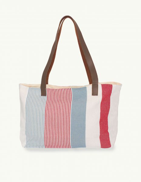 Bolso asa cuero Medina botón