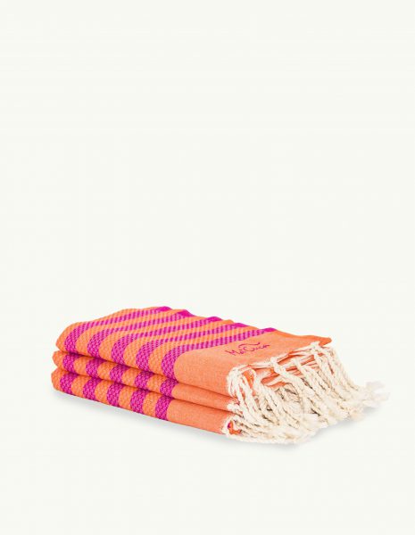 Toalla Marinera 2x1m. — Color: Naranja | Fucsia
