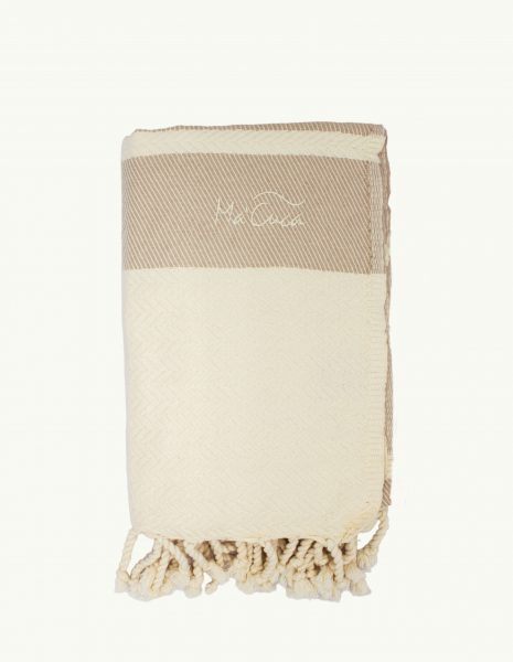 Fouta Oslo 2x1m. — Color: Crudo | Beige