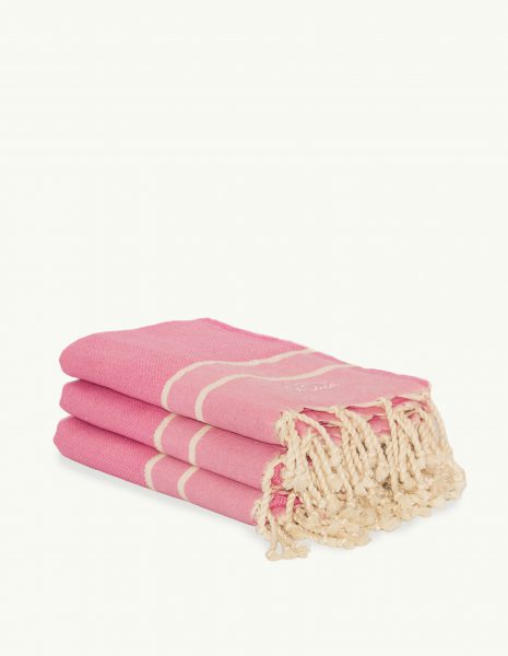 Toalla Chevron 2x1m. — Color: Rosa