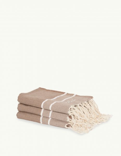Toalla Chevron 2x1m. — Color: Terracota