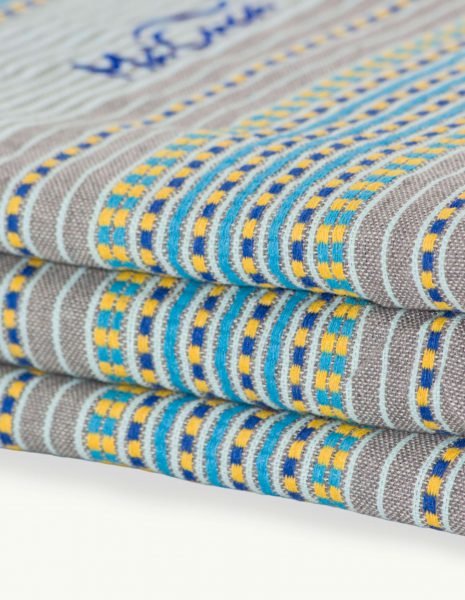 Toalla playa Berber 2x1m. — Color: Verde agua| Azul