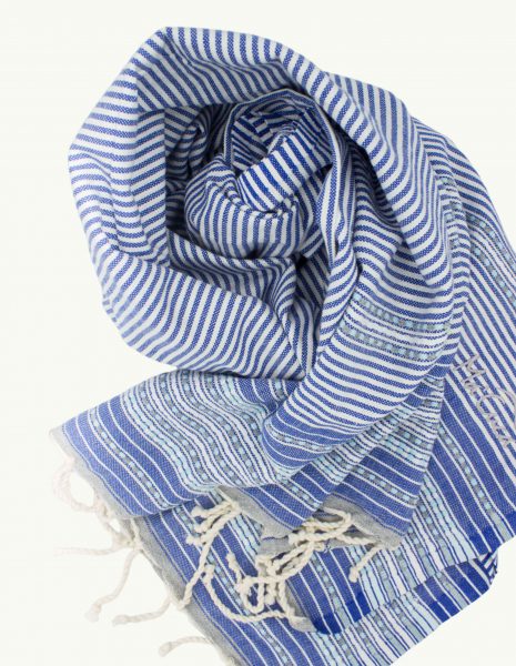 Toalla playa Berber 2x1m. — Color: Azul Rey