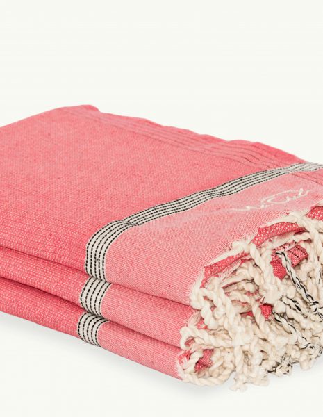 Toalla playa Natte 2x1m. — Color: Coral