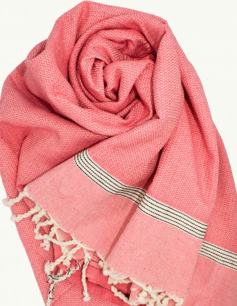 Toalla playa Natte 2x1m. — Color: Coral