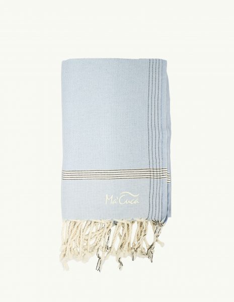 Toalla playa Natte 2x1m. — Color: Celeste