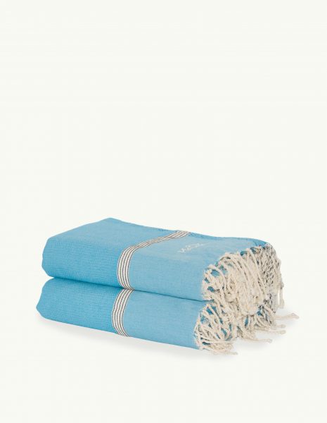 Cubrecama Natte 3x2,40m. — Color: Azul turquesa