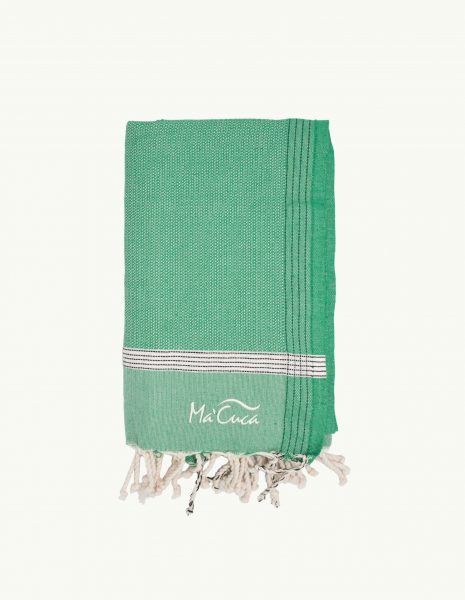 Toalla playa Natte 2x1m. — Color: Verde
