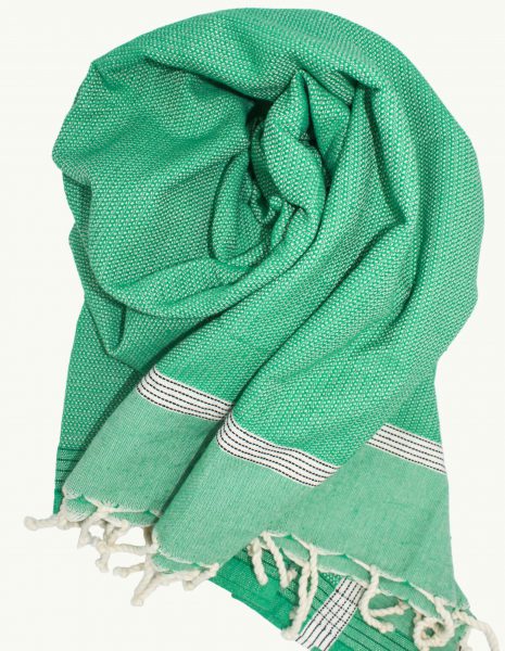 Toalla playa Natte 2x1m. — Color: Verde