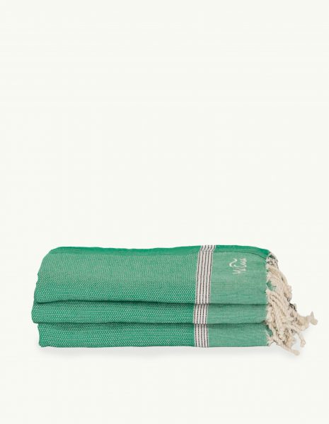 Toalla playa Natte 2x1m. — Color: Verde