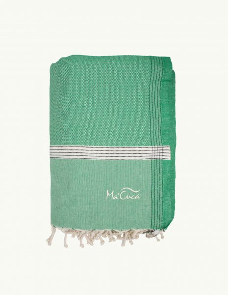 Cubrecama Natte 3x2,40m. — Color: Verde