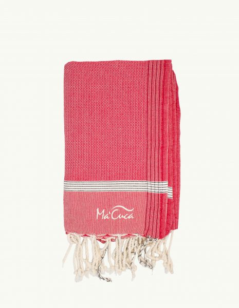 Toalla playa Natte 2x1m. — Color: Rojo