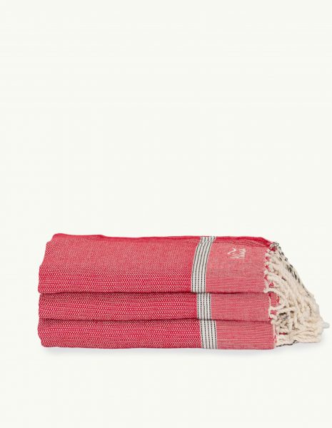 Toalla playa Natte 2x1m. — Color: Rojo