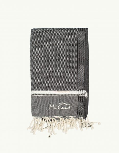 Toalla playa Natte 2x1m. — Color: Negro