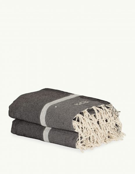 Cubrecama Natte 3x2,40m. — Color: Negro