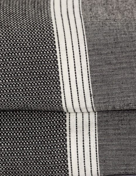 Cubrecama Natte 3x2,40m. — Color: Negro