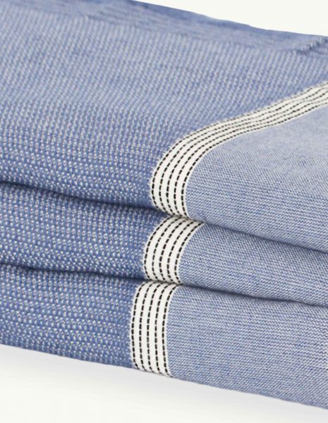 Toalla playa Natte 2x1m. — Color: Azul Jean