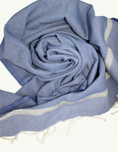 Toalla playa Natte 2x1m. — Color: Azul Jean