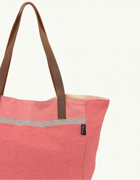Bolso asa cuero Natte cremallera