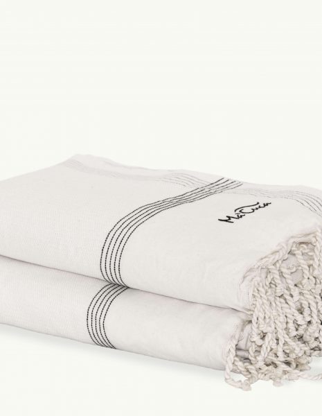 Cubrecama Natte 3x2,40m. — Color: Blanco