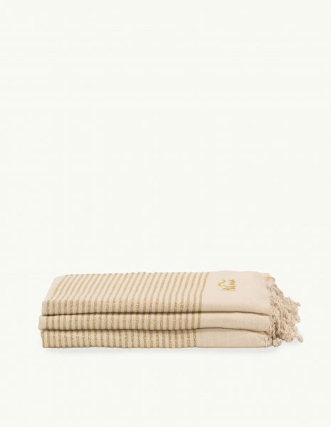 Deco Lurex 2x1m. — Color: Crudo | Dorado