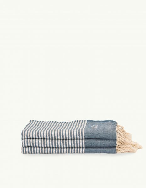 Deco Lurex 2x1m. — Color: Azul Petróleo | Plata