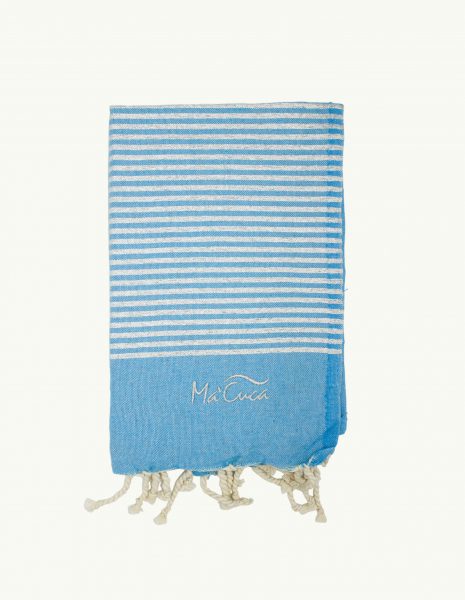 Deco Lurex 2x1m. — Color: Turquesa | Plata