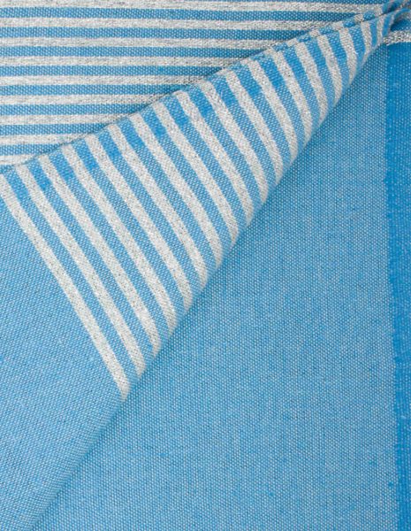 Deco Lurex 2x1m. — Color: Turquesa | Plata