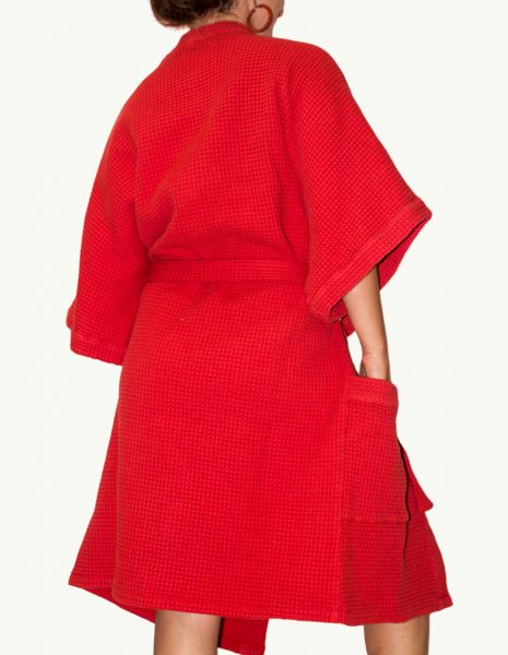 Albornoz Tokio, Unisex — Color: Rojo | Talla: M
