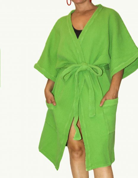 Albornoz Tokio, Unisex — Color: Verde | Talla: 3XL