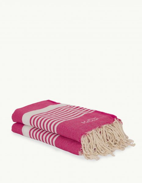 Toalla versátil Arthur 2x2m. — Color: Fucsia