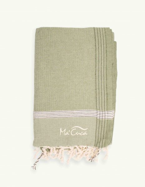 Toalla playa Natte 2x1m. — Color: Kaki