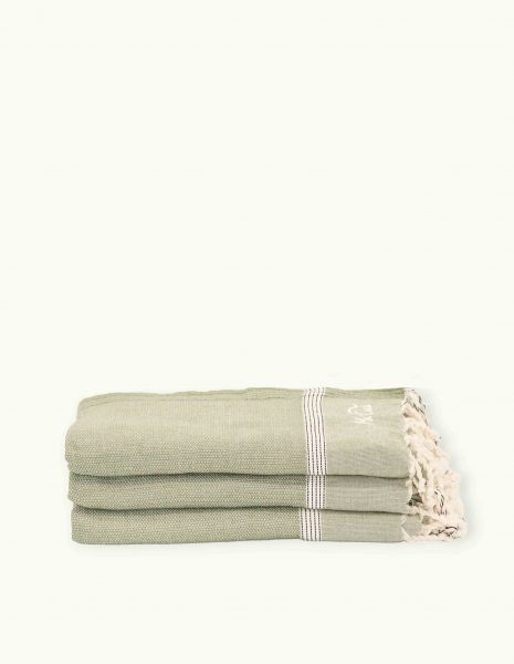 Toalla playa Natte 2x1m. — Color: Kaki