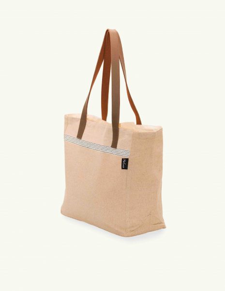 Bolso asa cuero Natte cremallera
