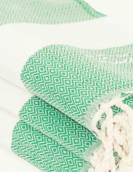 Toalla Diamant 2X1m. — Color: Verde