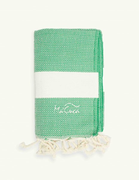 Toalla Diamant 2X1m. — Color: Verde