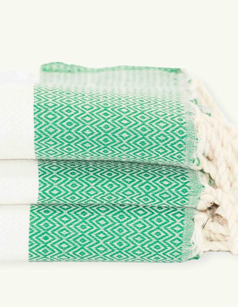 Toalla Diamant 2X1m. — Color: Verde