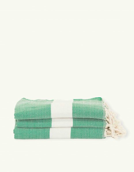 Toalla Diamant 2X1m. — Color: Verde