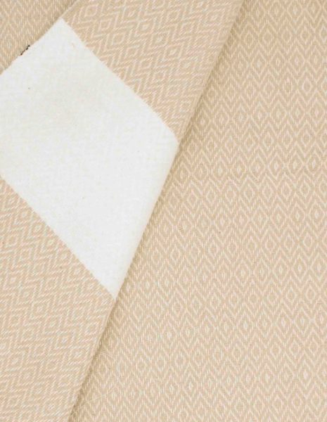 Toalla Diamant 2X1m. — Color: Beige