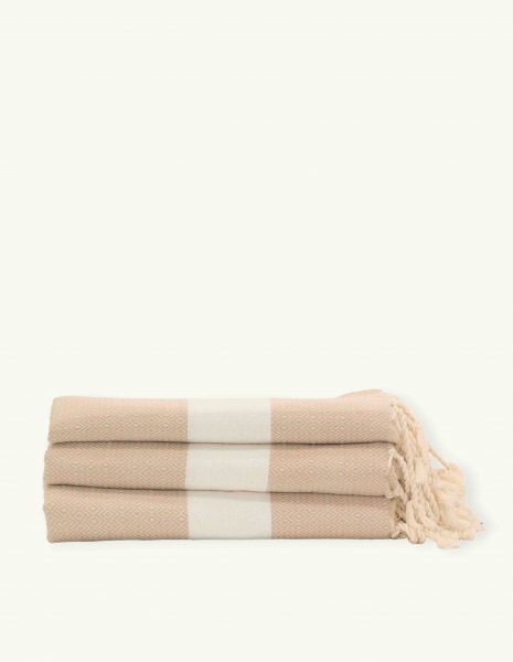 Toalla Diamant 2X1m. — Color: Beige